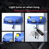 New Light Initial Car Open Headlight Key Holder Sturdy Practical Keychain Holder Wall Mount Entrance Key Hooks
