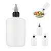 Liquid Dispensers Leak Proof HDPE Oil Bottles 120ML Capacity Precise Pouring Condiment Container for Homes Kitchen