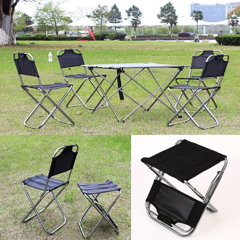 Aluminum Alloy Frame Fishing Chair Foldable Outdoor Chair Portable Camping Chair  Fishing