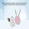 For Insta360 GO 3 / GO 3S PULUZ Magnetic Pendant Holder Quick Release Neck Strap (White)