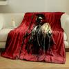 Spartan Warrior Spear Shield bedroom Blanket for Livingroom Couch lunch break Soft throw for Friend's festival Gift