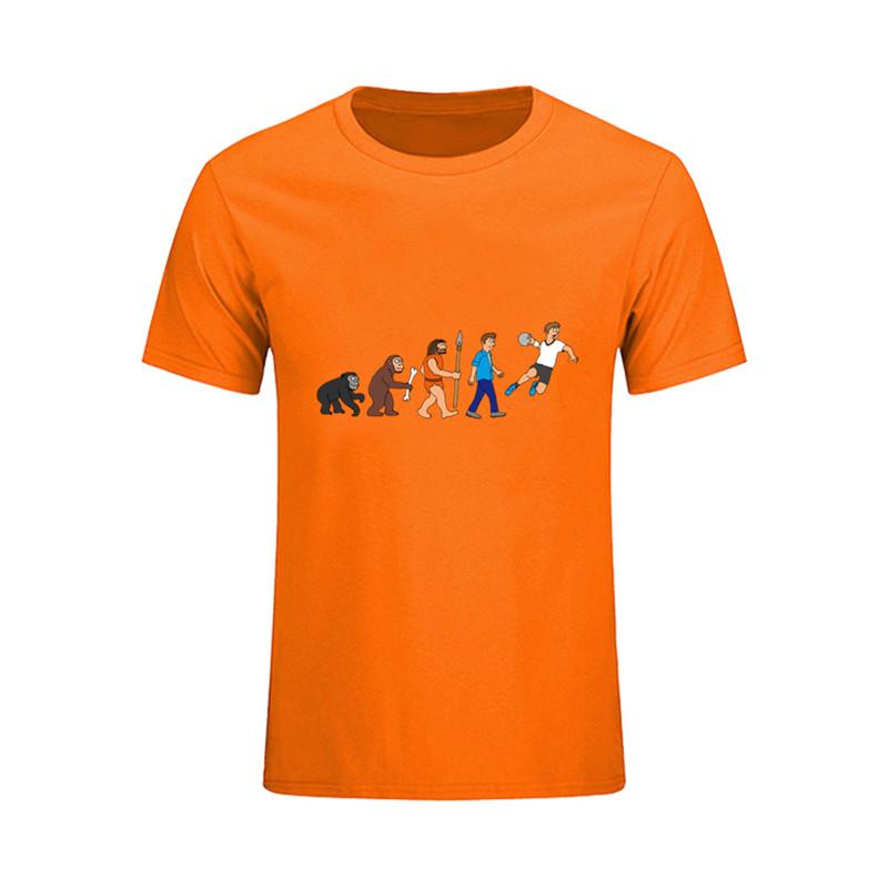 Pink Short Sleeve Custom Evolution Handball Comic Tee Shirt Men Crazy Plus Size His And Hers