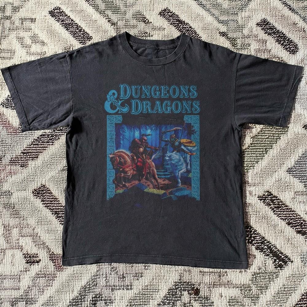 Dungeons amp Dragons Vintage Style Unisex TShirt Size S5XL Unisex T-Shirt S