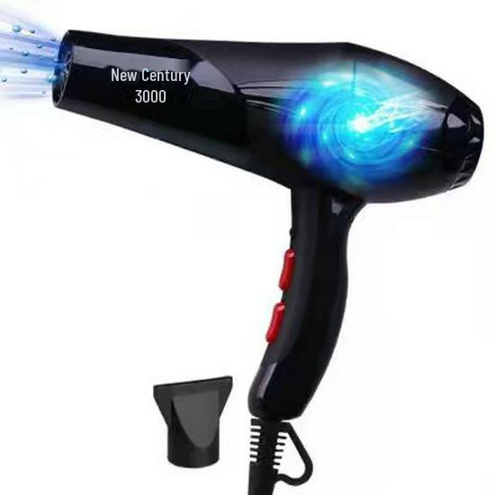 High-Power Hair Dryer with Fast Drying, Constant Temperature, and Blue Hair Care