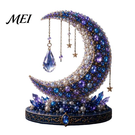 Moon Goddess Craft Mythical Animal DIY Bead Kit for Beginners, 3D Beaded Making with Beading Tutorial Instructions, Unique Designs Glass Beads