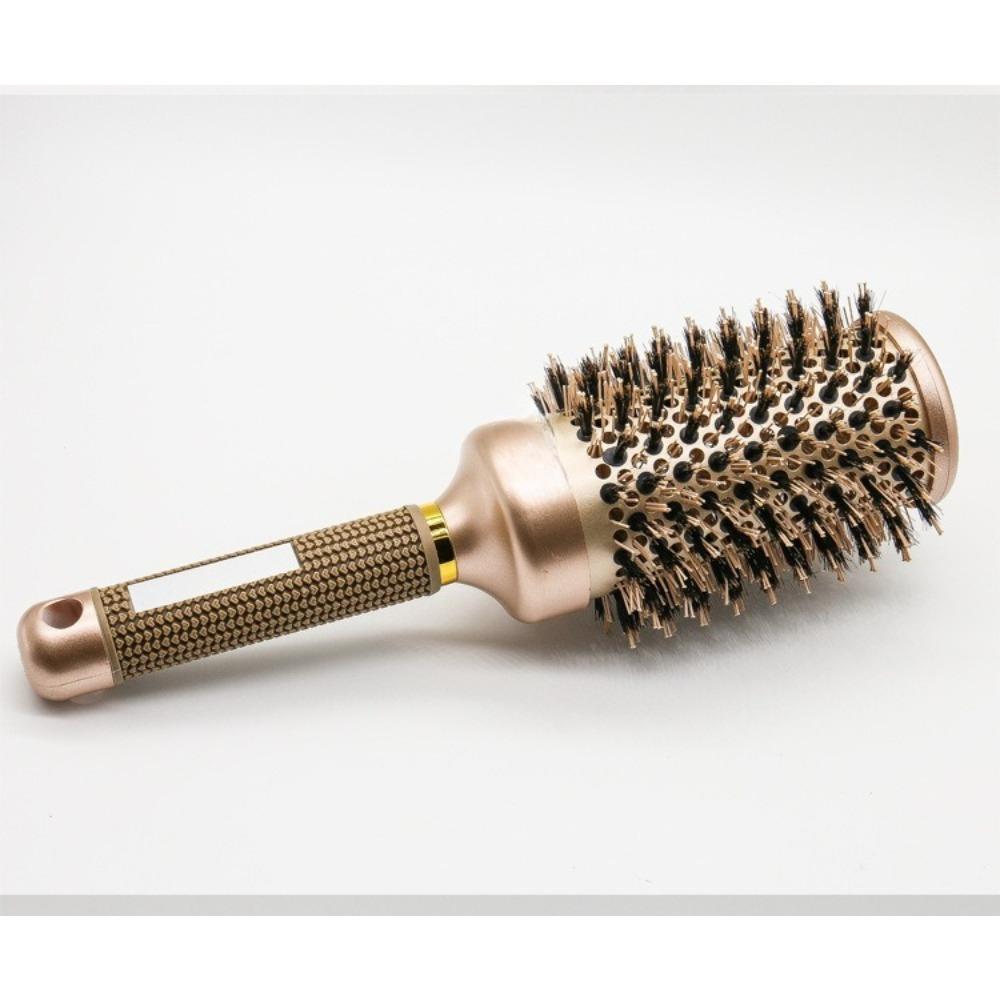Cylinder Curling Roller Comb Professional Styling Hair Comb
