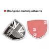 Pegatina Decorativa para Coche Accesorios Insignia de Aleación Pegar Cubierta de Estilo Escudo Universal Para CooperS One F54 F55 F56 F60 R55 R56 R60