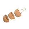 3 Tier Hanging Basket Detachable Soft Cotton Rope Wall Hanging Organizer for Living Room Bedroom Kitchen