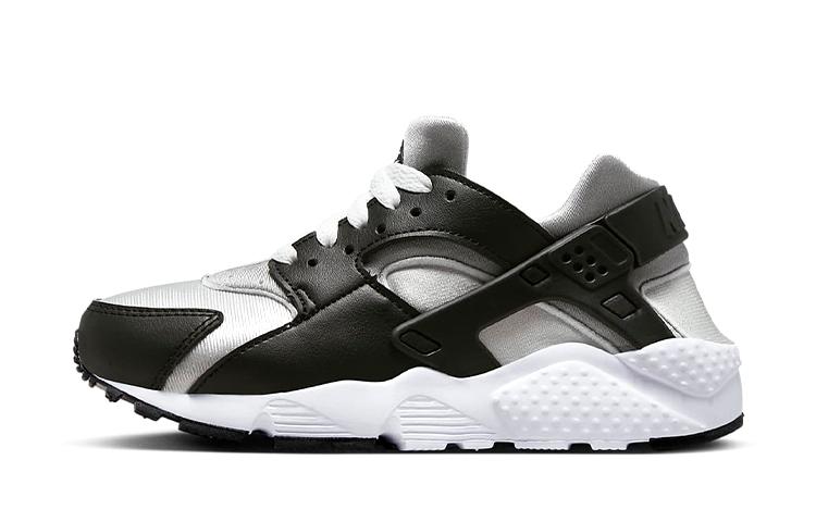Nike Air Huarache Run Black Neutral Grey GS 654275-044
