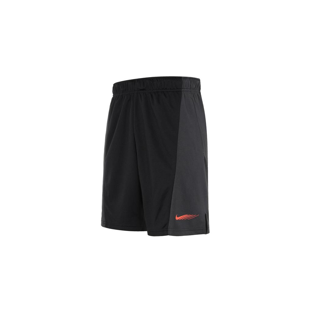 Nike Letter Print Colorblock Casual Sports Shorts Men Bottoms Black CZ7711-010