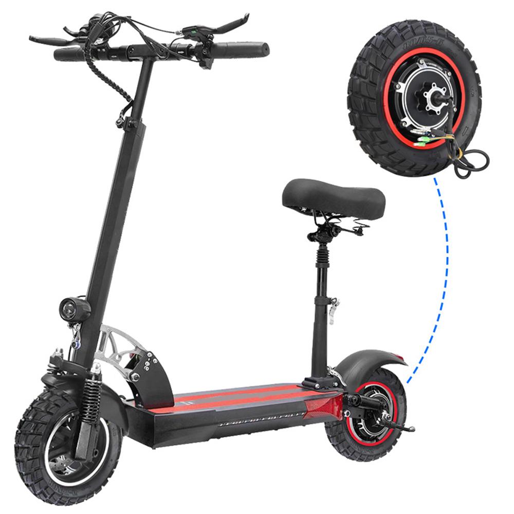 Замена двигателя 48 В 500 Вт для электрического скутера Kugoo M4/M4PRO, 10-дюймовая надувная шина, заднее колесо