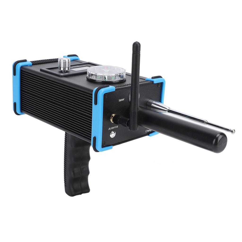 Underground Metal Detector with Compass 1000M Range 15M Depth Sensitive Handheld Treasure Finder