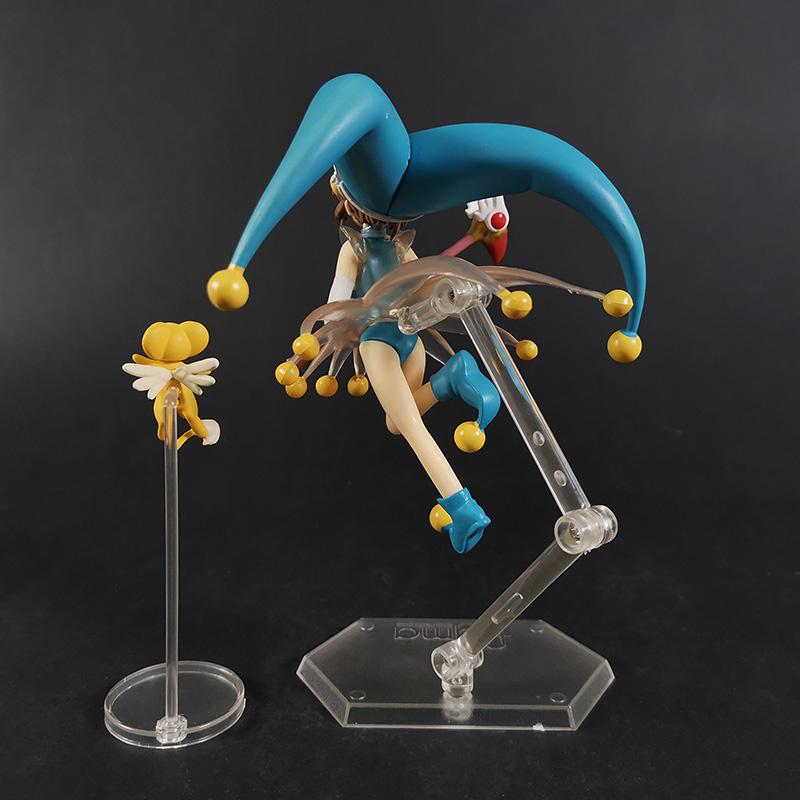 Cardcaptor Sakura KINOMOTO SAKURA Blue Combat Suit Version Figure PVC Doll Model Toys Car Decoration