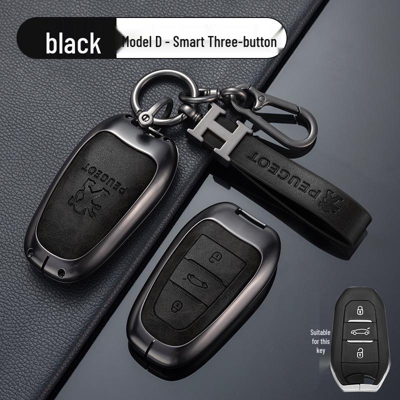 Zinc Alloy Key Cover for Dongfeng Peugeot: Fits 308, 301, 408X, 308S, 3008, 2008, 508 Models