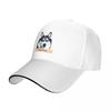 Baseballkappen Gunther Husky Hund Personalisierbar Damen Herren Lässig Sommerkappen