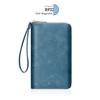 2025 RFID Zippered Travel Passport and Ticket Organizer Anti-theft Bag