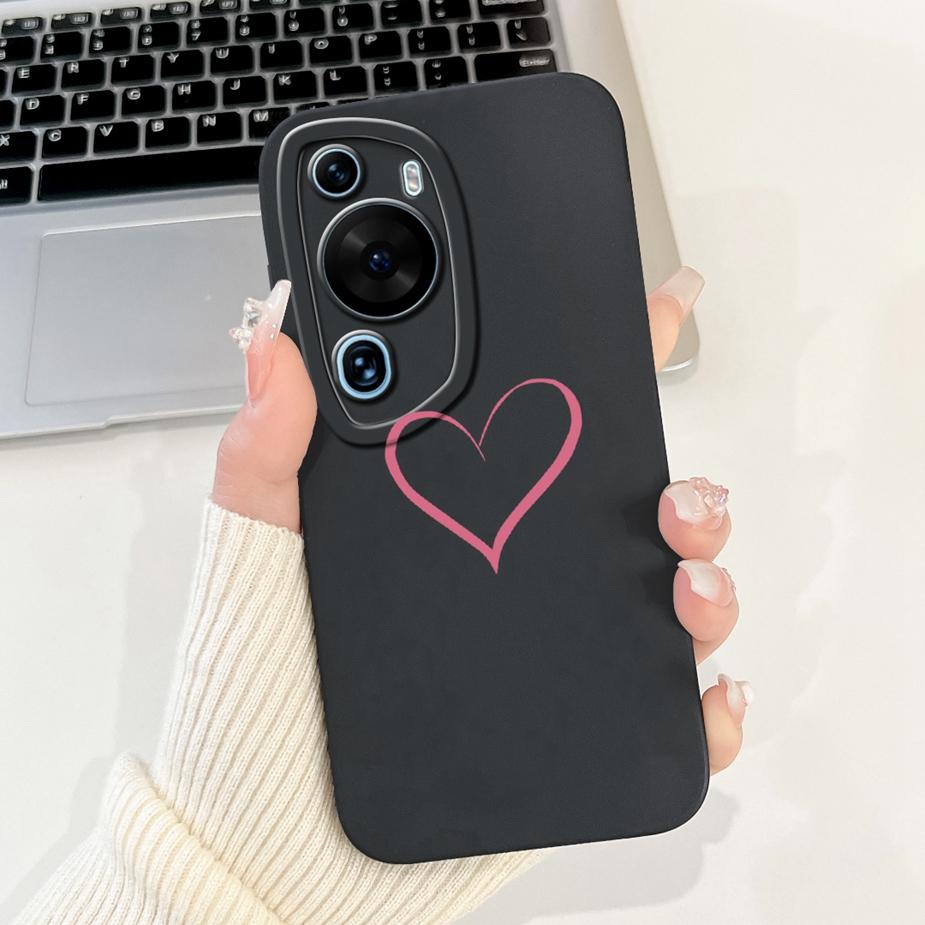 

For Huawei P60 Pro Case MNA-AL00 Pretty Girls Sunflower Painted Phone Cover Case For Huawei P60 Art P 60 P60art P60pro Soft Bags Huawei P60