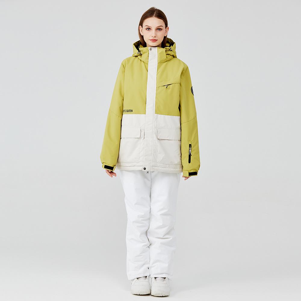 Couples' Warm Korean-Style Snowboard Suit Set