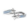 Fashionable Blue Rings Featuring Planets and Star Designs Accessory Portable for Special Occasions Casual Wear