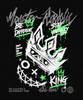 MONSTER REPUBLIC Crown Green T-Shirt Black_9185
