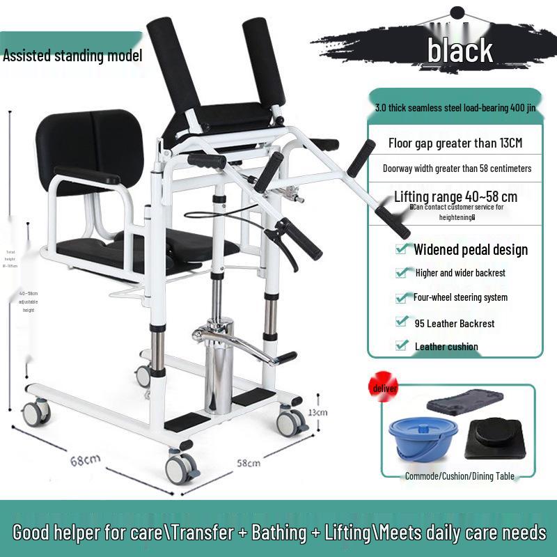 Home Use Hydraulic Lift for Elderly and Bedridden Patient Transfer