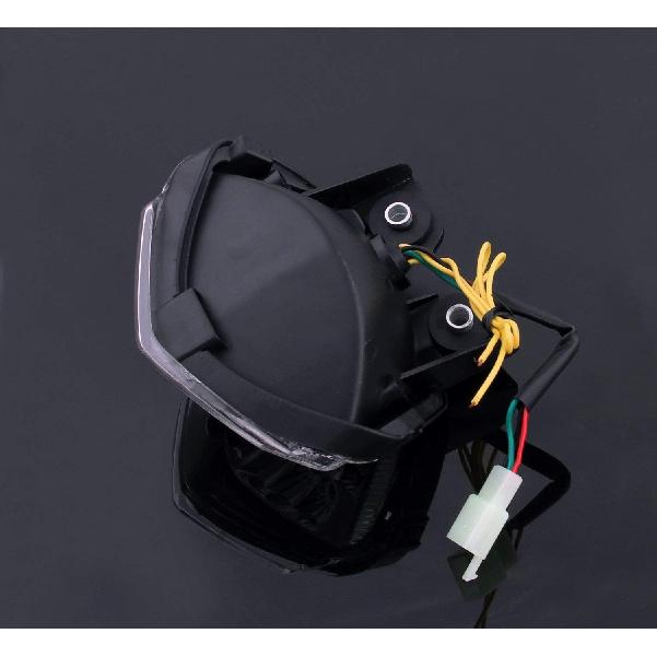 Integrated LED TailLight Turn Signals For Kawasaki EX250/Ninja 250R 2008-2012 Clear