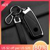Styling Mouldings Leather Car Remote Key Case Cover Shell For BMW 7 Series G70 G09 XM U06 G81 M3 2023 I7 X7 G07 LCI iX I20 X1 U1