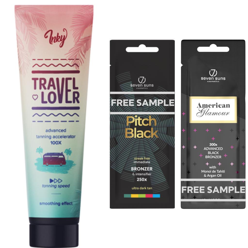 Inky Travel Lover Tanning Accelerator Set