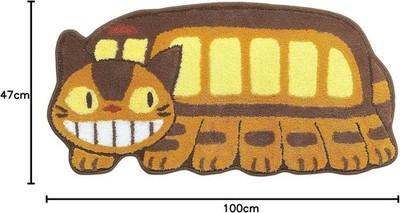 My Neighbor Totoro Catbus Accent Bath Mat Rug Studio Ghibli