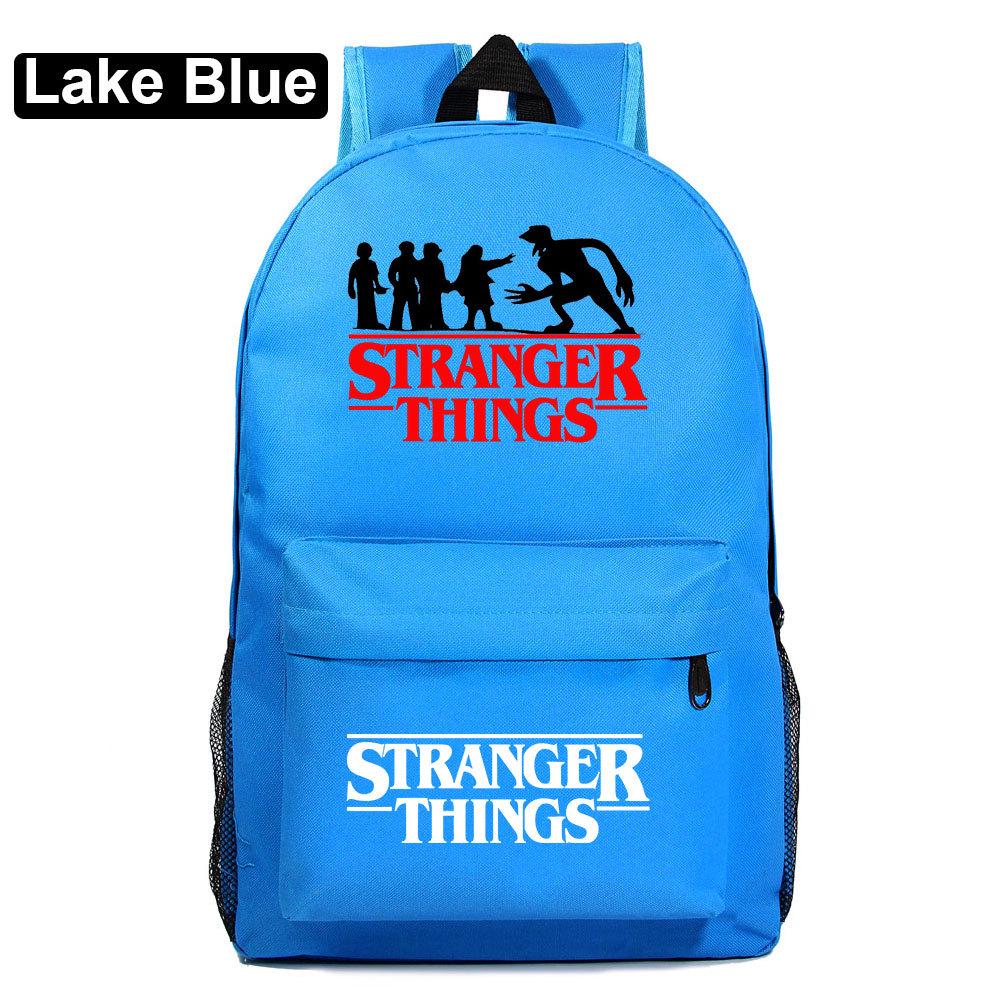 Stranger Things Student Backpack, Men's and Women's Casual Backpack CLE