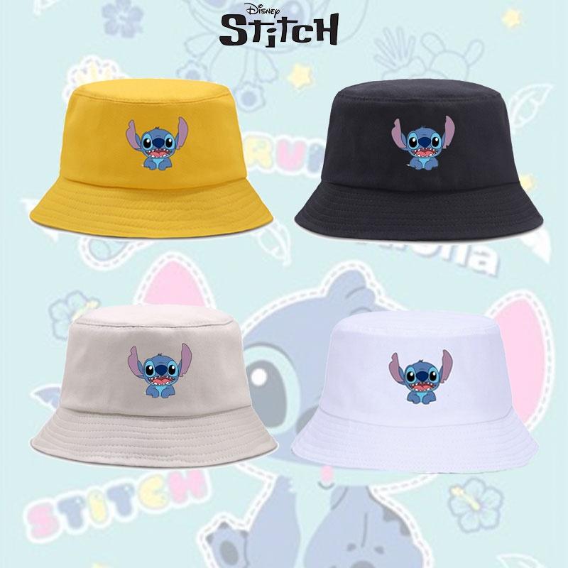 Disney Lilo And Stitch Stitch Pink Tie Dye Bucket Hat Uv Protection And Breathable Fabric