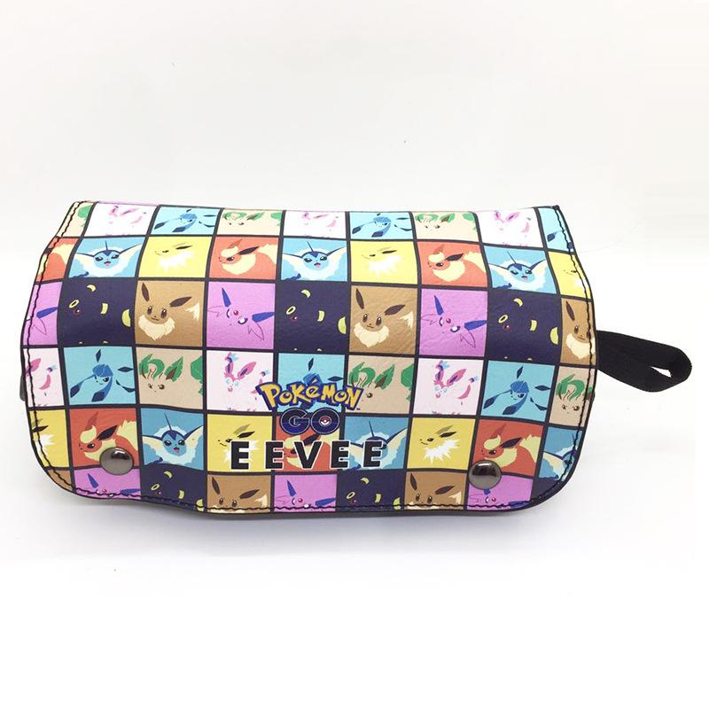 Large Capacity Pokémon Pencil Case for Students - Cartoon Anime Design