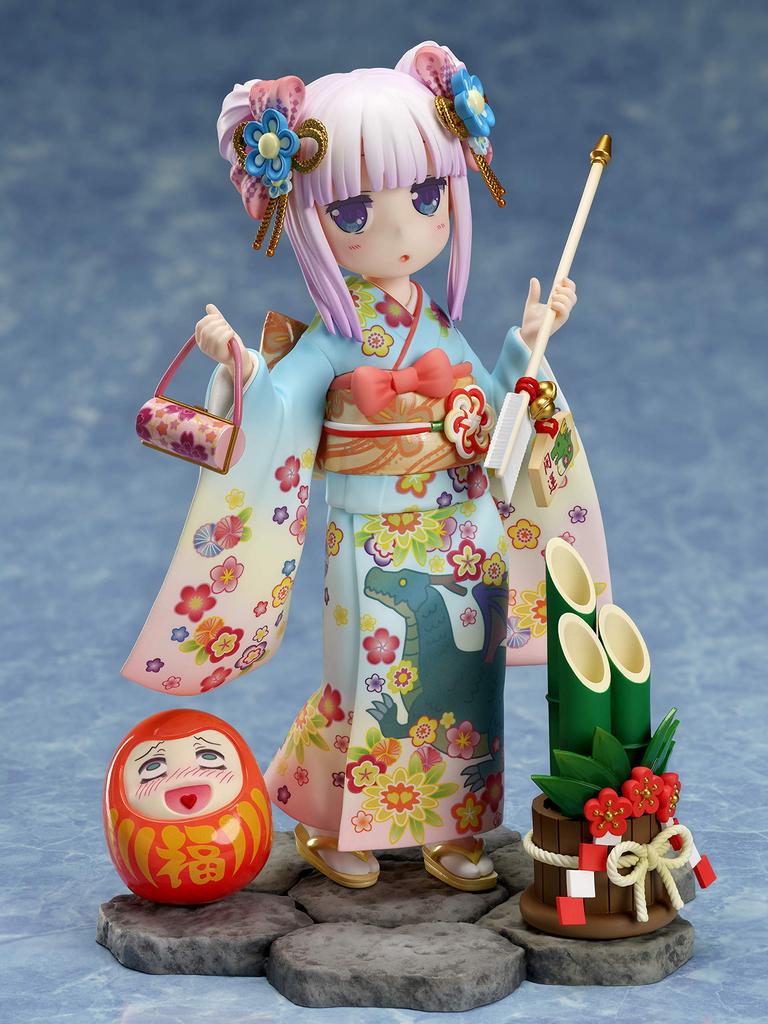 Furyu Miss Dragon Maid Kanna Harare Wear Scale PVC Painted Complete Figure Kobayashi's 1/7 AMU-FNX182