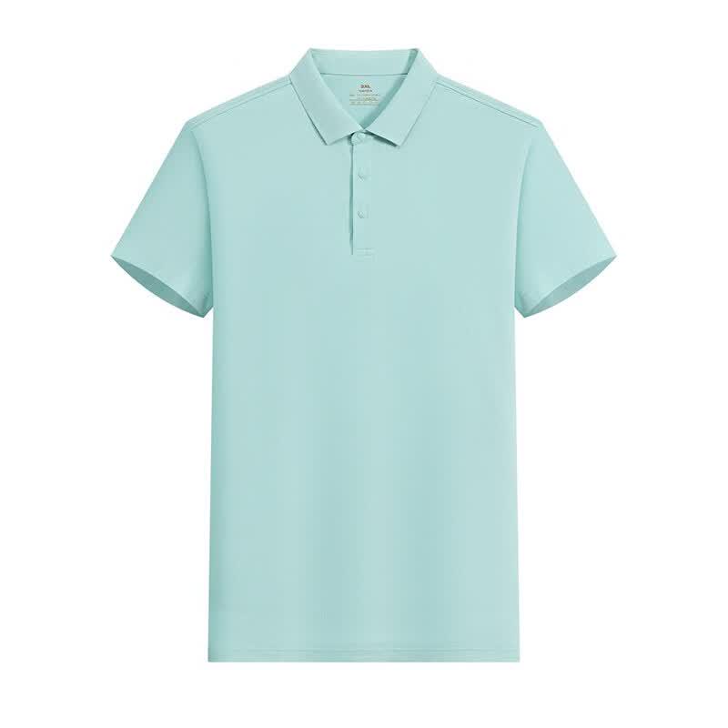 G·TENNA GF-M22 Unisex Liquid Ammonia Mercerized Polo Shirt