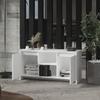 Vidaxl TV Cabinet, White, 102X37.5X52.5 Cm, Wood-Based Material