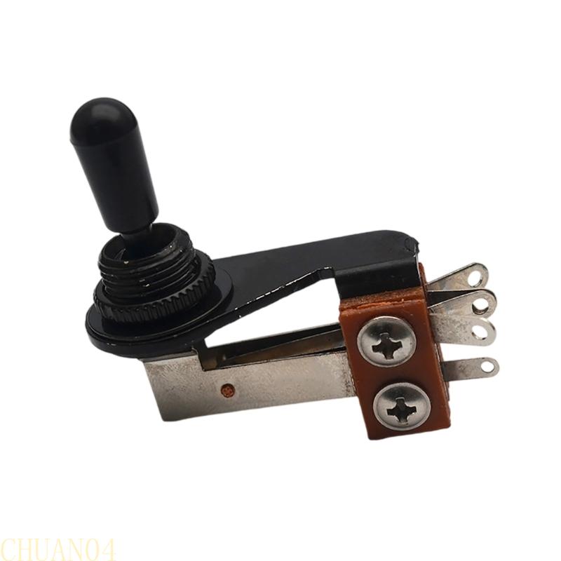 A1A2 Open Type L Type 3 Way Guitar Switches Replacement Metal Component Easy Installation Suitable for Precise Tone Control