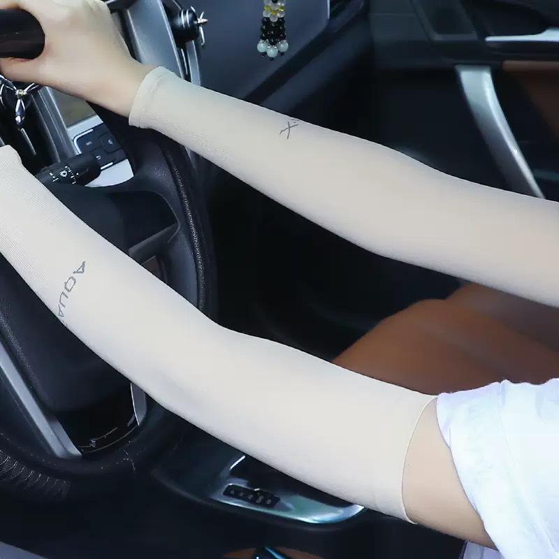 Summer 2026 UV Protection Ice Silk Arm Sleeves for Driving & Cycling
