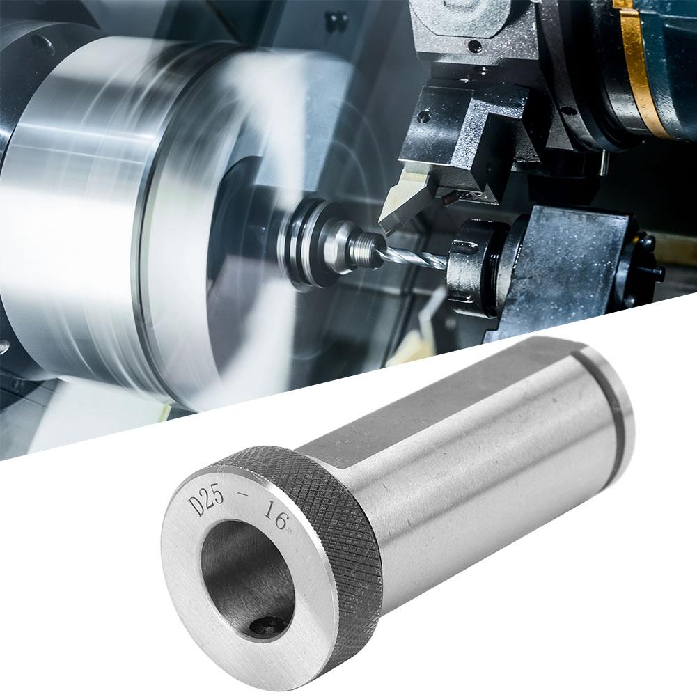 CNC Lathe Parts Tool Holder Bushing Turning Tool Sleeve for Straight Shank CutterD25 16