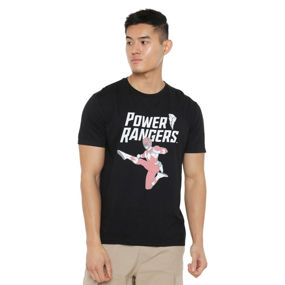 Power Rangers Mens Red Power Ranger T-Shirt