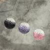 Car Crystal Ball Pendant Cross-border Bling Diamond-encrusted Car Rearview Mirror Full of Diamond Decoration Ornaments