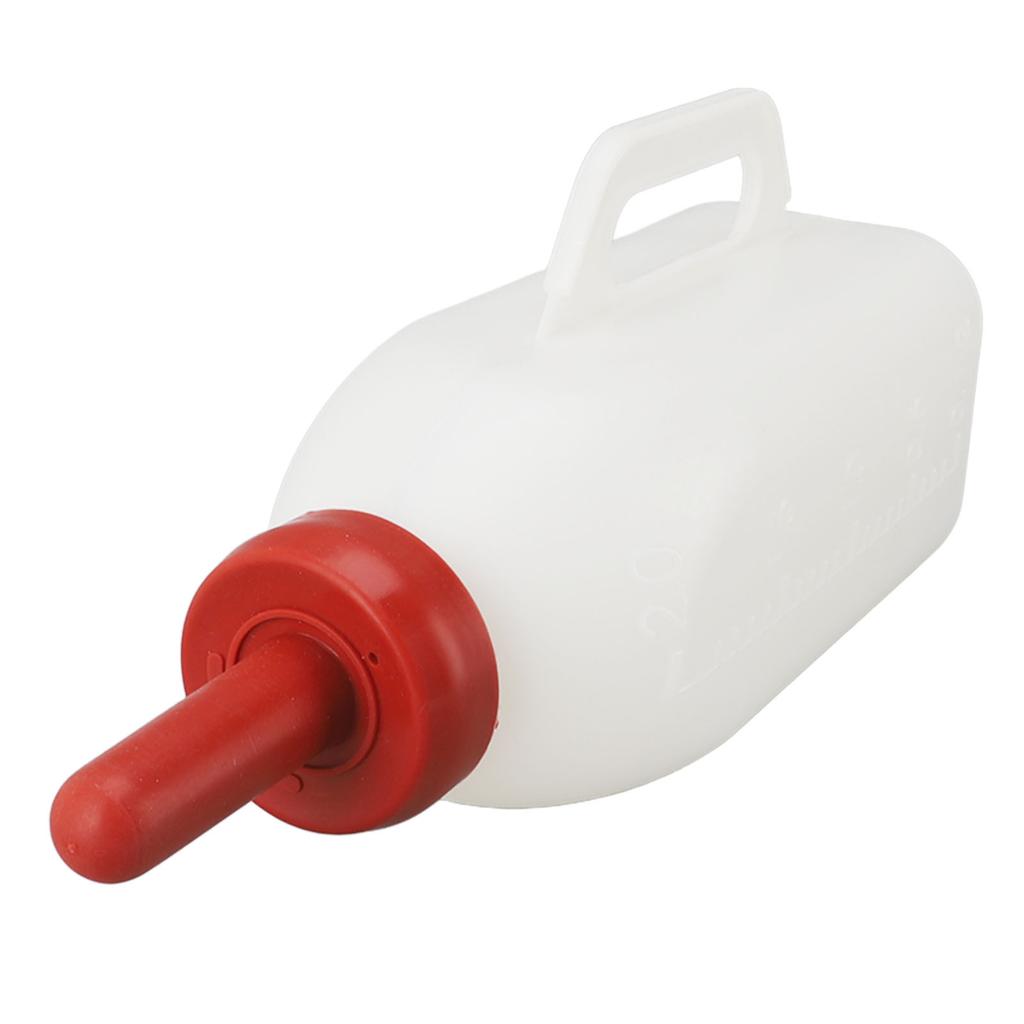 2L Calf Feeding Bottle Thicken Leakproof Silicone Nipple Calf Nursing Feeding Supplies with Handle