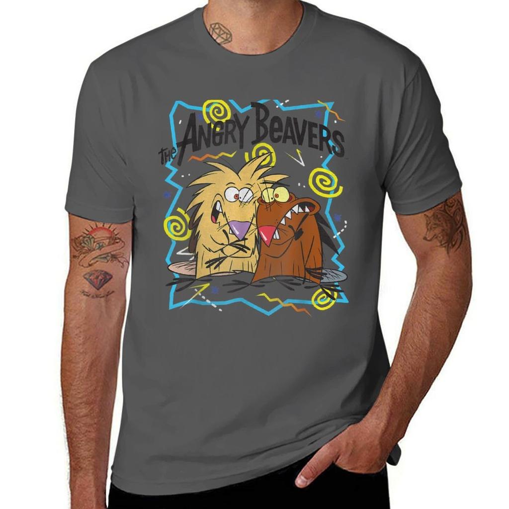 Insane Humorous Crazy Beavers Tshirt Funny T Shirts Unisex Tshirt