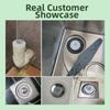 with Steel D Ring Conical Silicone Stopper Waterproof Sealing Plug Bung  Kitchen Sink