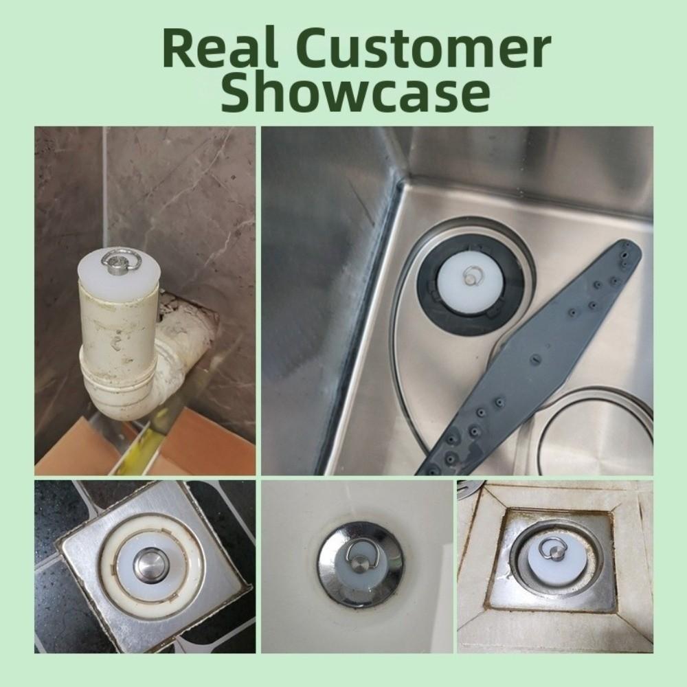 with Steel D Ring Conical Silicone Stopper Waterproof Sealing Plug Bung  Kitchen Sink