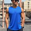 Quick Dry Bodybuilding Tank Tops Men Summer Casual Sleeveless Shirt Male Gym Fitness Singlet Stringer Training Clothing