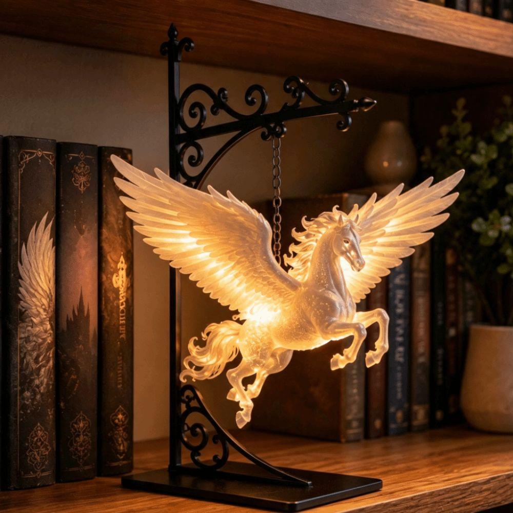 Vintage Metal Hanging Bookshelf Light Bookshelf Lamp Wall Hanging Lamp LED Night Light Bedroom