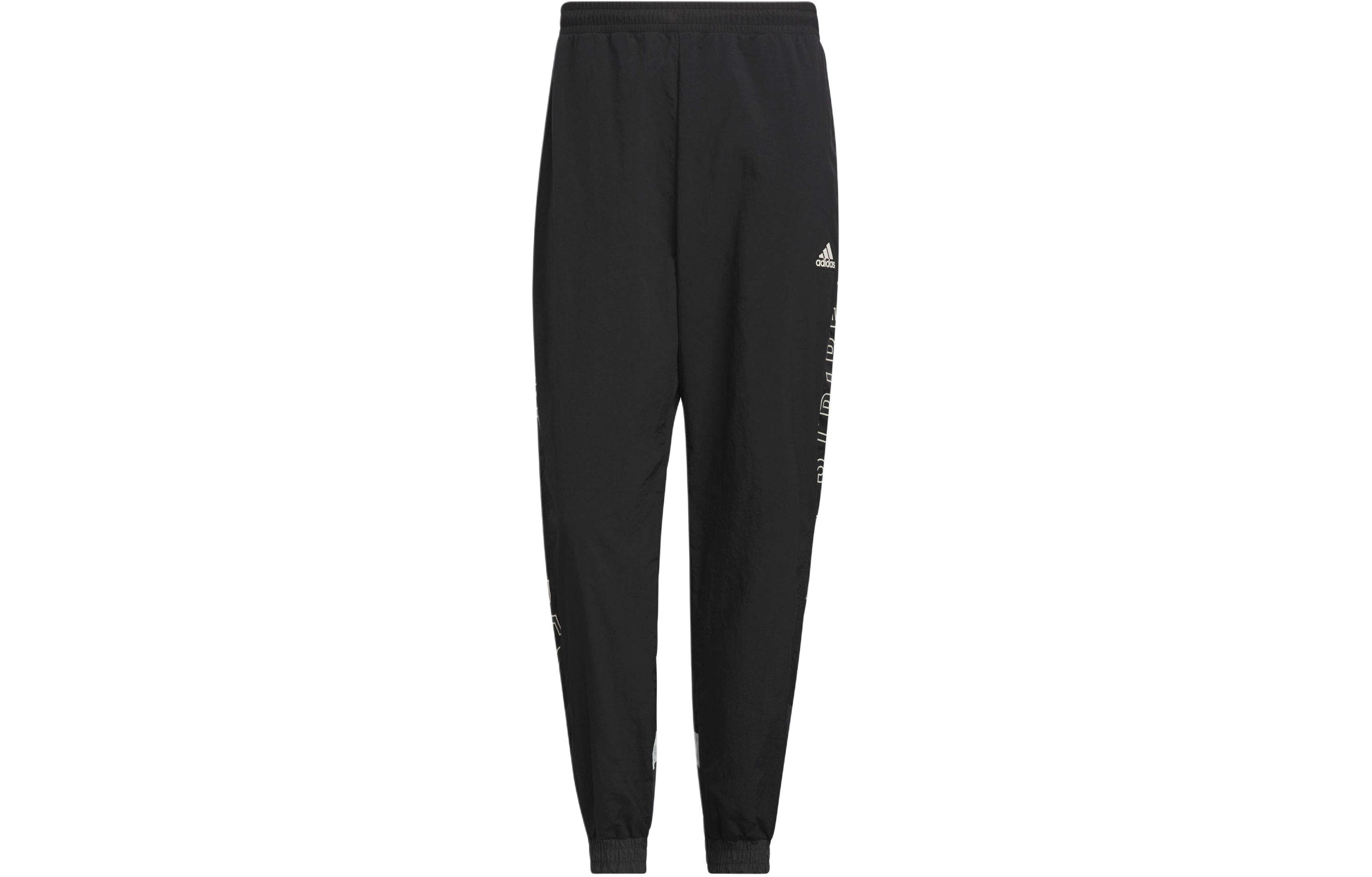 Adidas Wording Woven Sweatpants Men s Black IM8764 XL