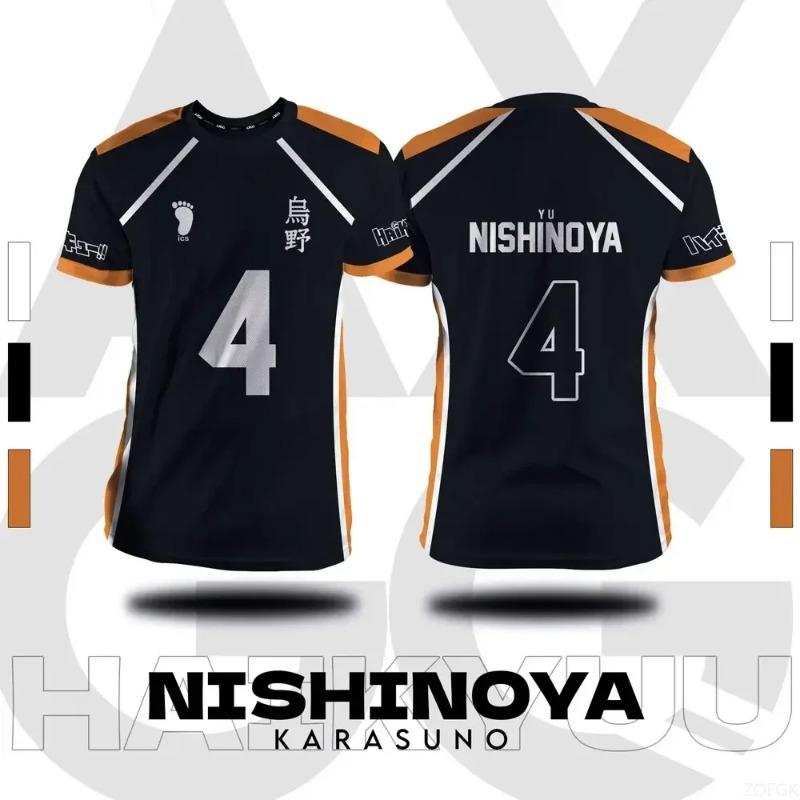 Camisetas Esportivas Para Homens Capitão Tsubasa Anime Jersey Cosplay Tops Personalizados Soltos Masculino e Feminino Roupa Esportiva de Secagem Rápida Camisetas Infantis