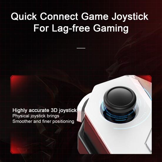 Mobile Game Joystick MFI Model Responsive Bluetooth-compatible 5.0 Lag-free Gaming Controller for Android/for IOS