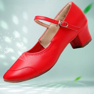 Pumps Women Shoes New Pure White Dance Shoes Women's Middle Heel Stage Performance Shoes Women Heels